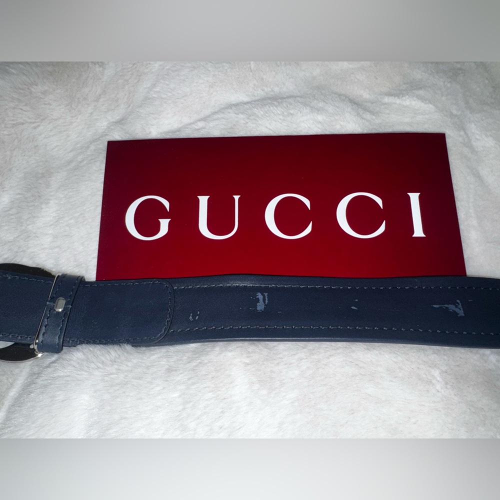 Gucci Blue and Red Belt - Picture 6 of 6